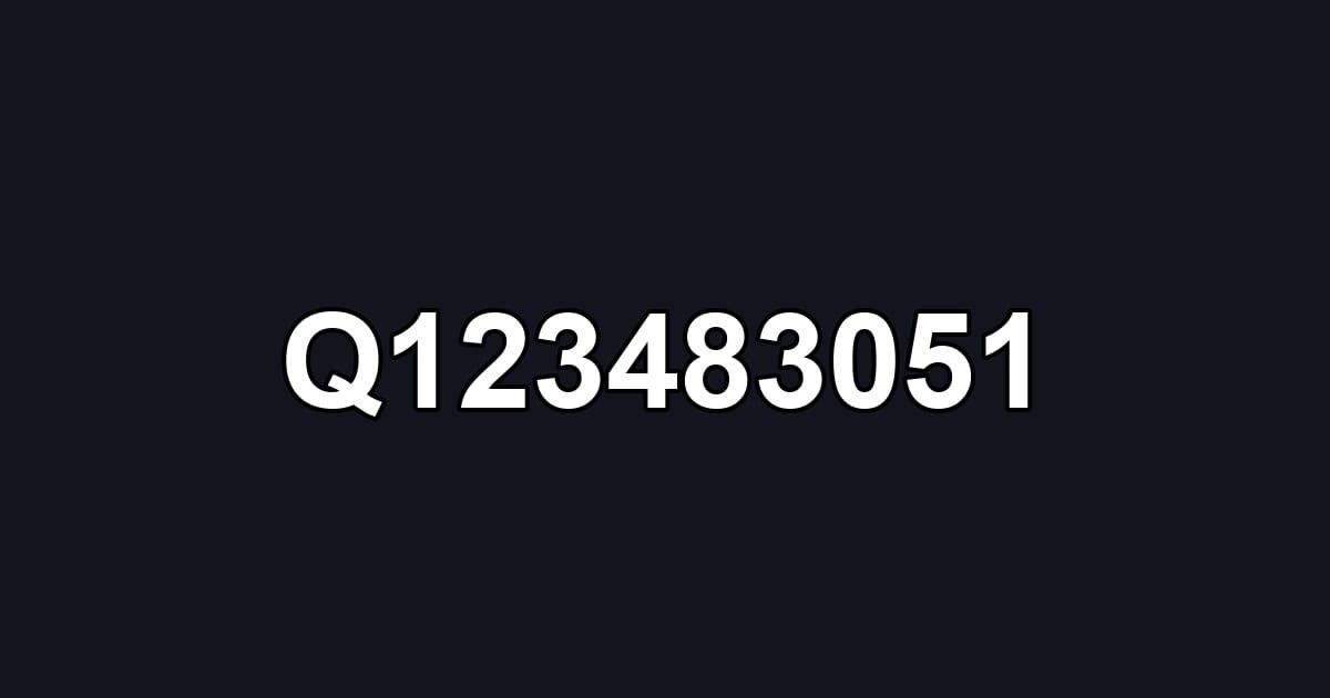 Q123483051