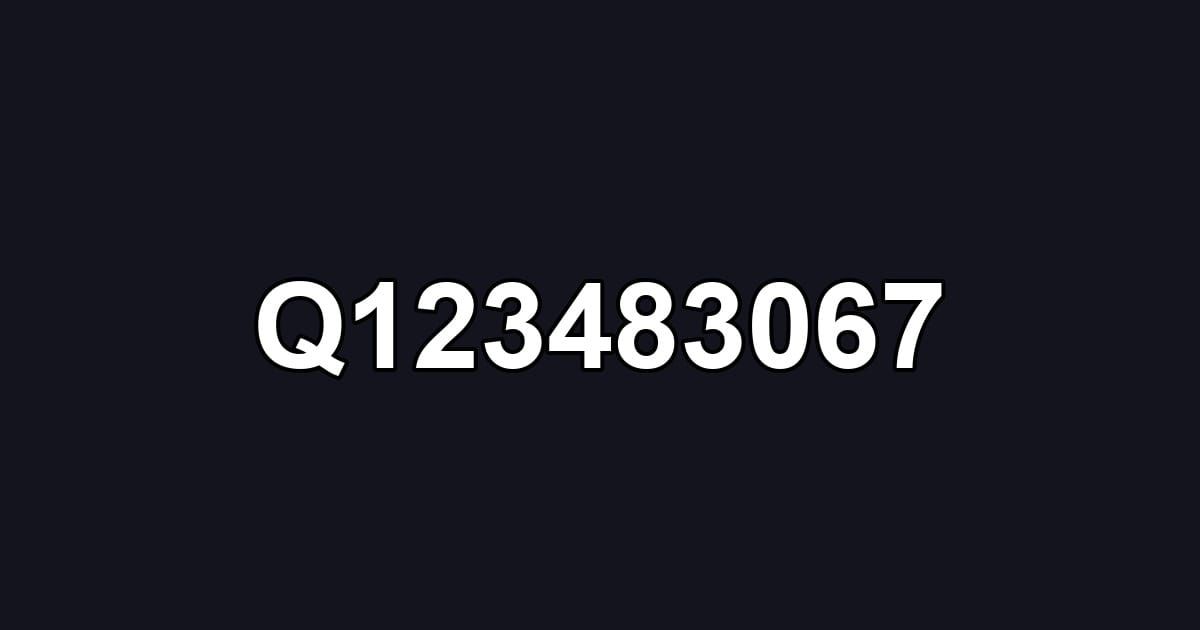Q123483067