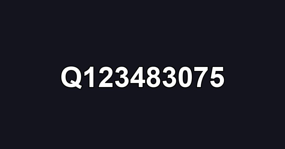 Q123483075