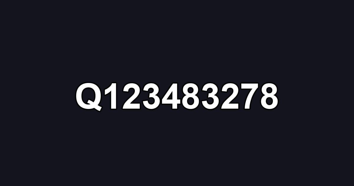 Q123483278