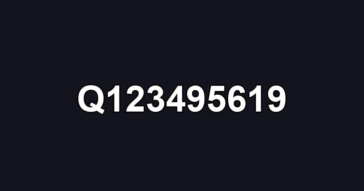 Q123495619