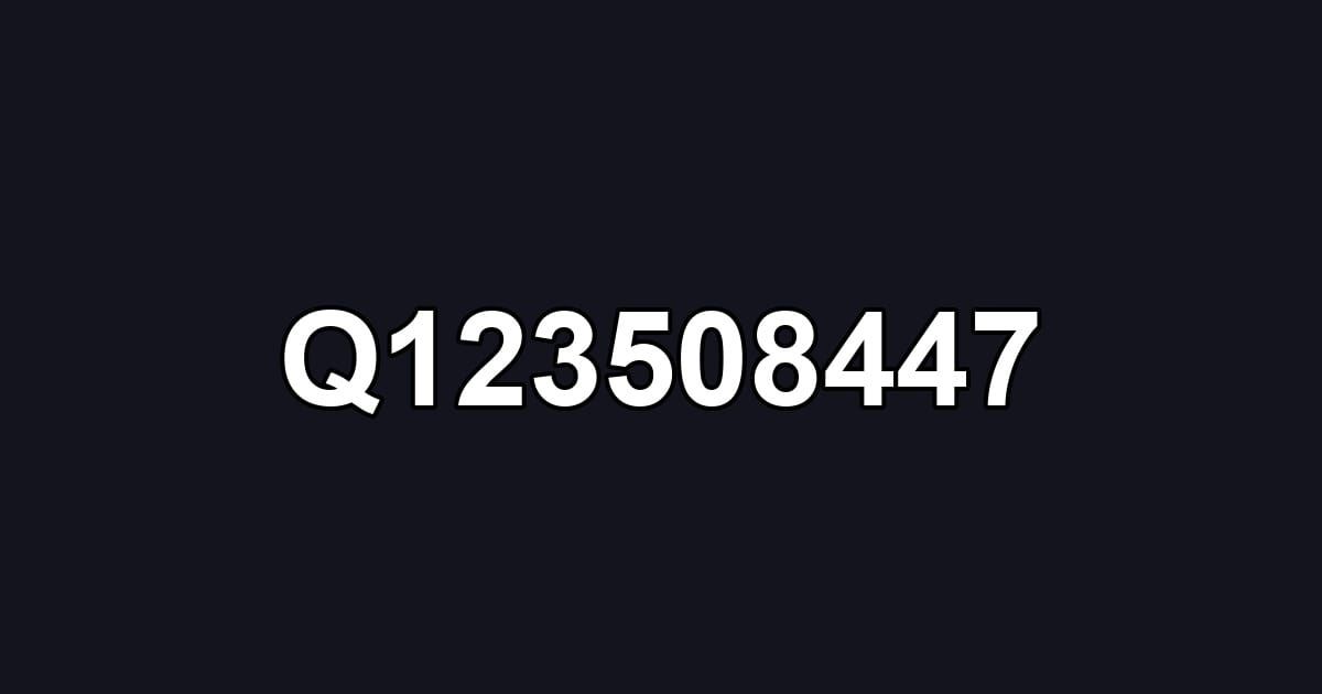 Q123508447