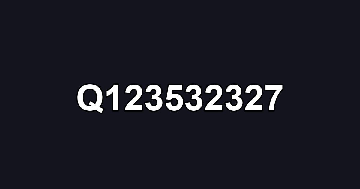 Q123532327