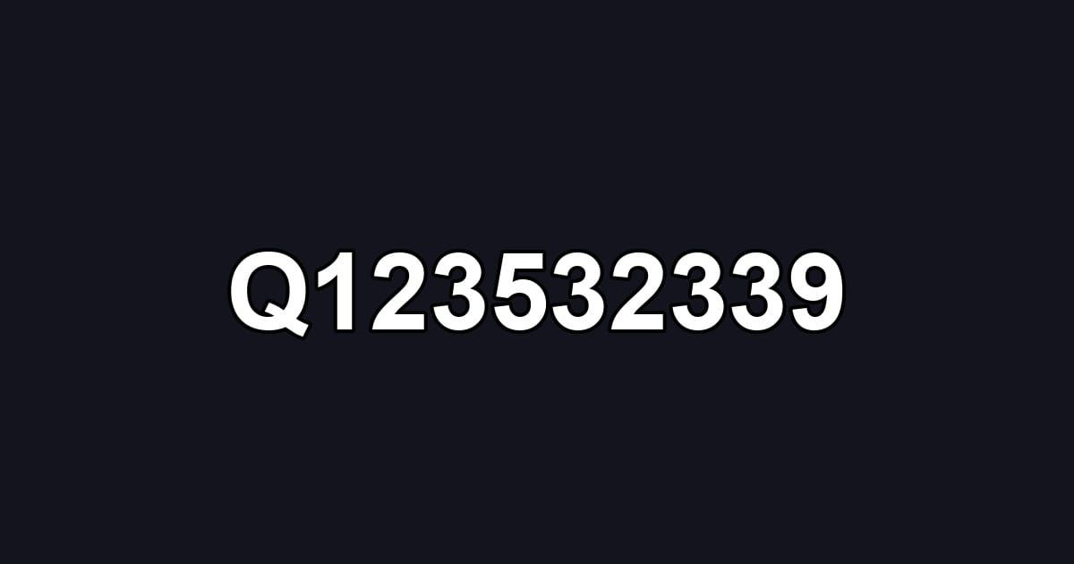 Q123532339