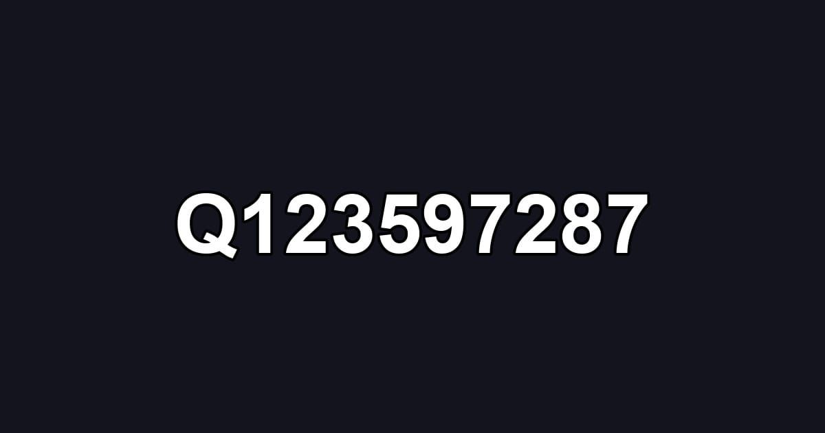 Q123597287