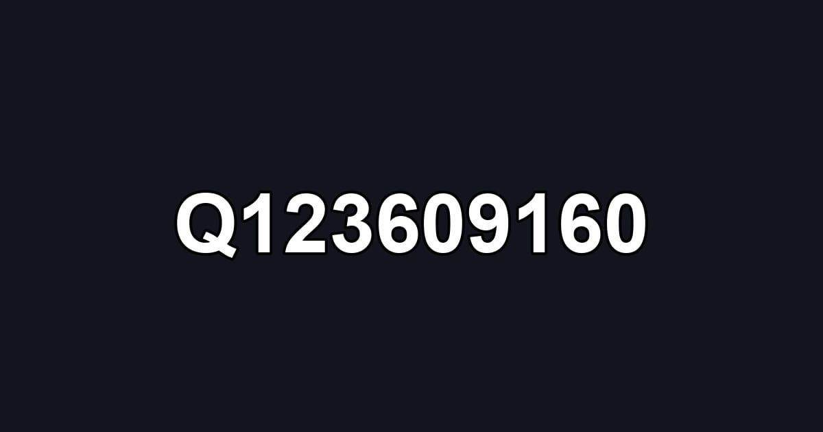Q123609160