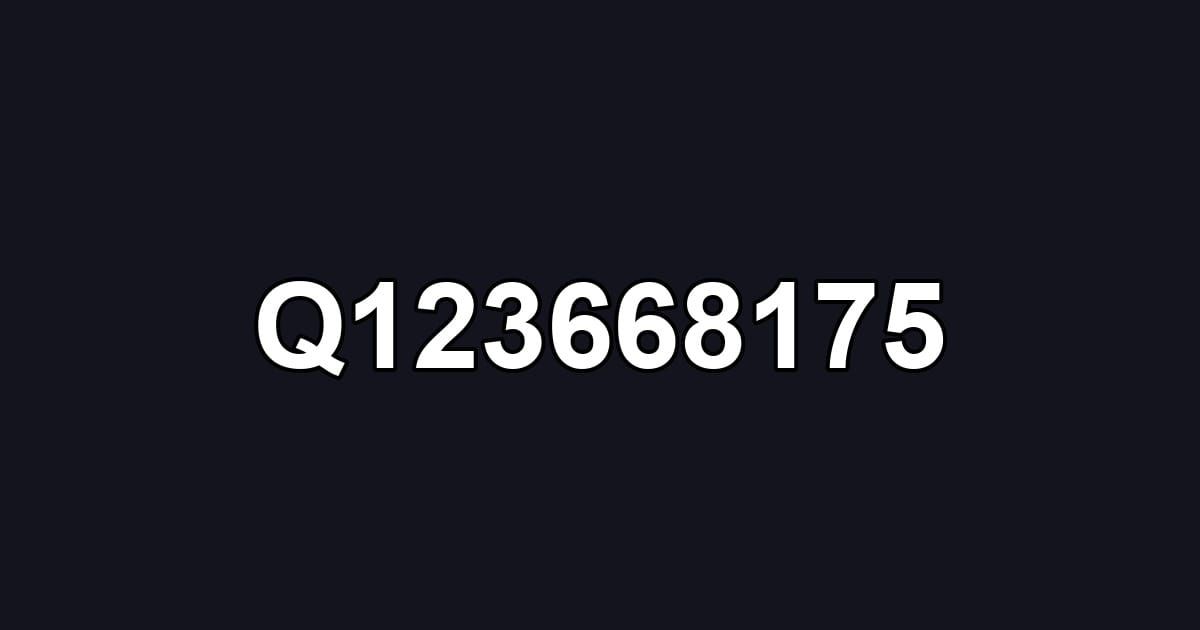 Q123668175