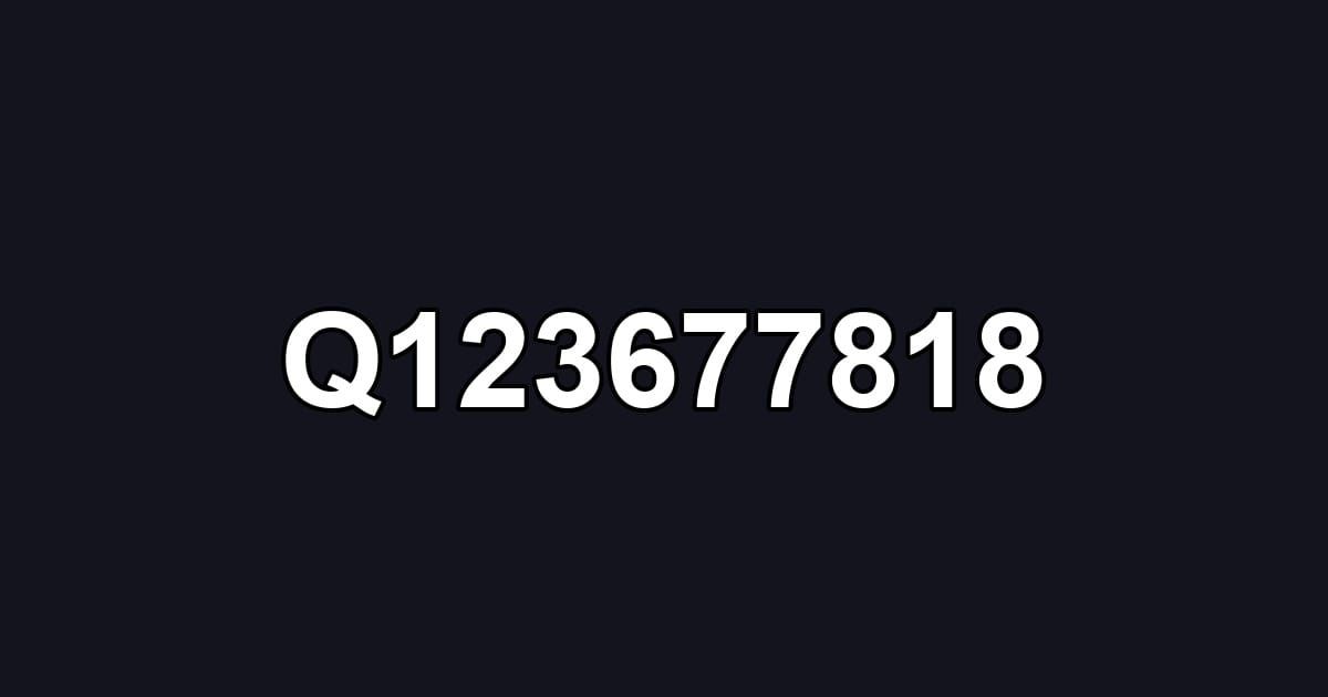 Q123677818