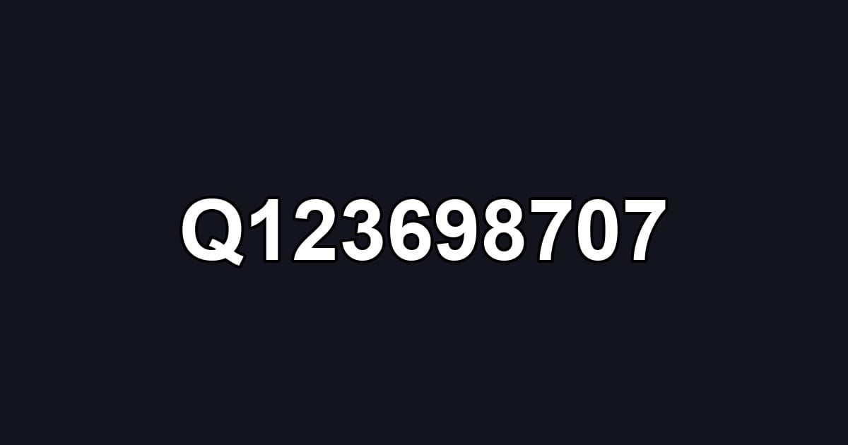 Q123698707