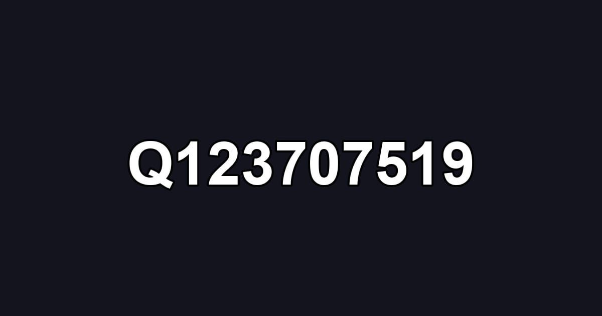 Q123707519