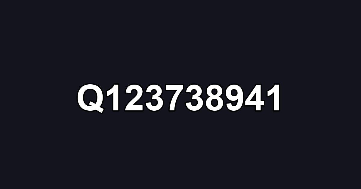 Q123738941