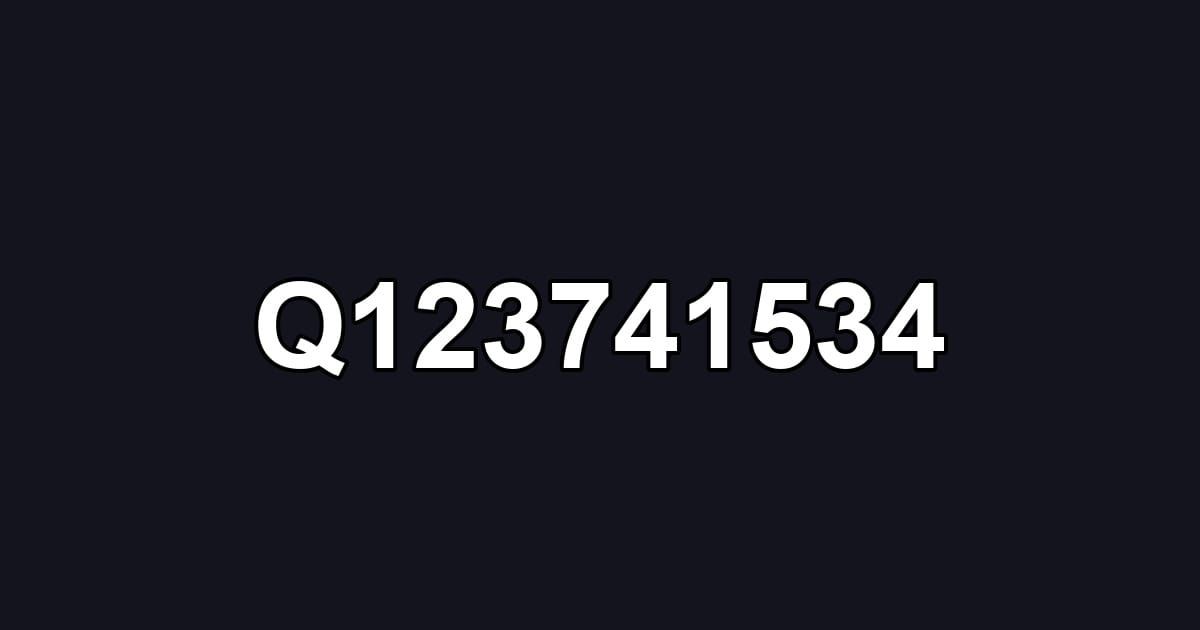 Q123741534
