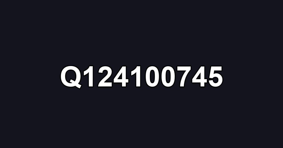 Q124100745