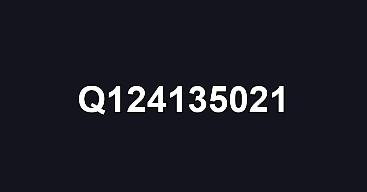 Q124135021