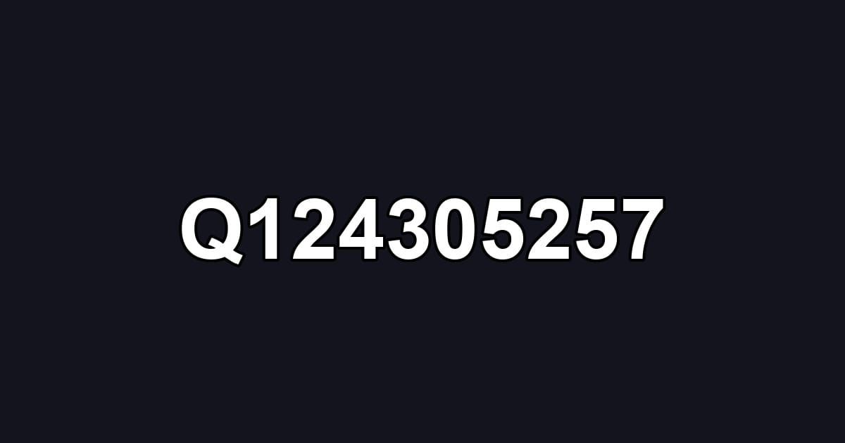 Q124305257