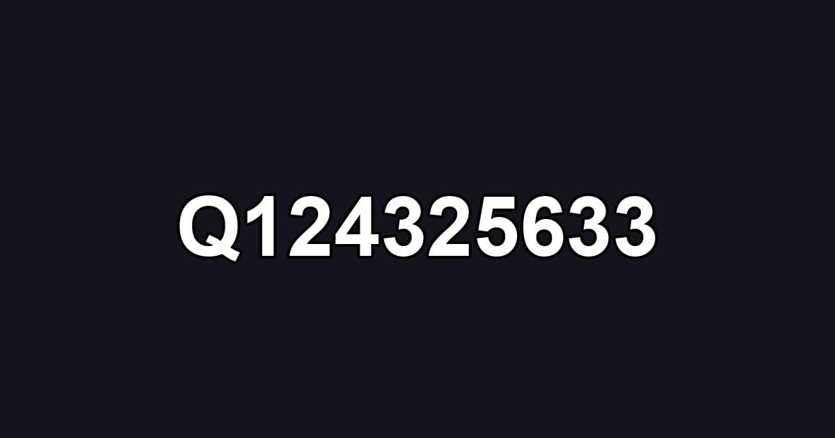 Q124325633