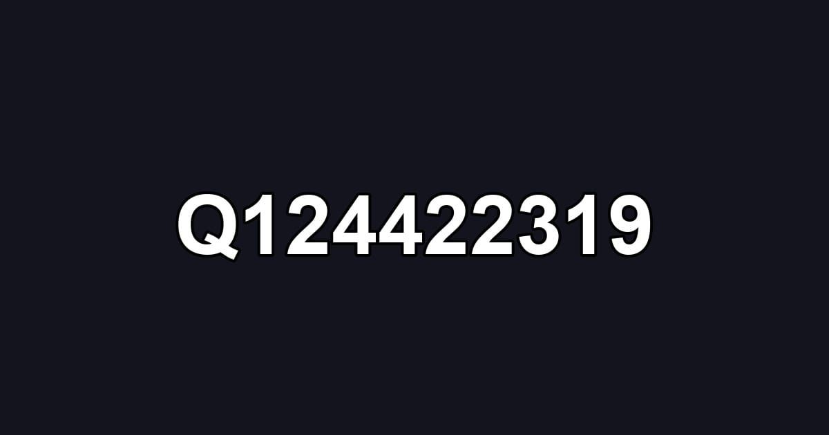 Q124422319