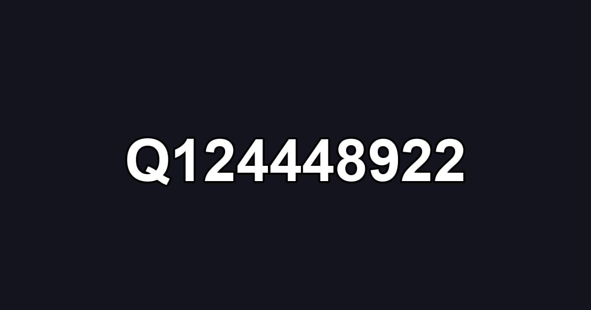 Q124448922