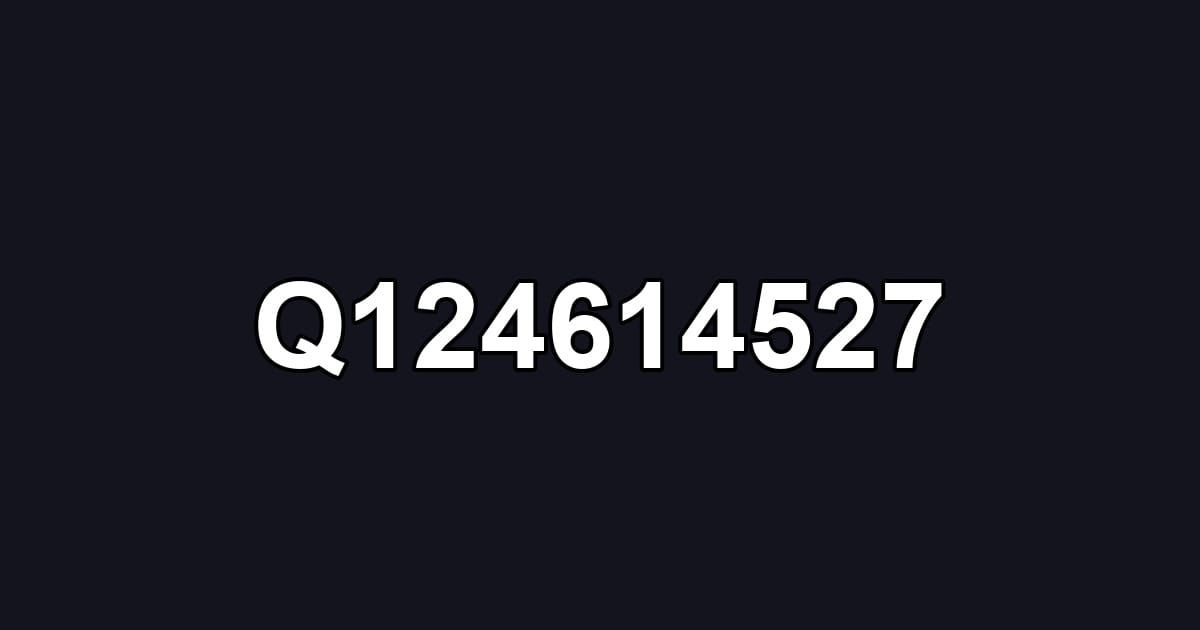 Q124614527