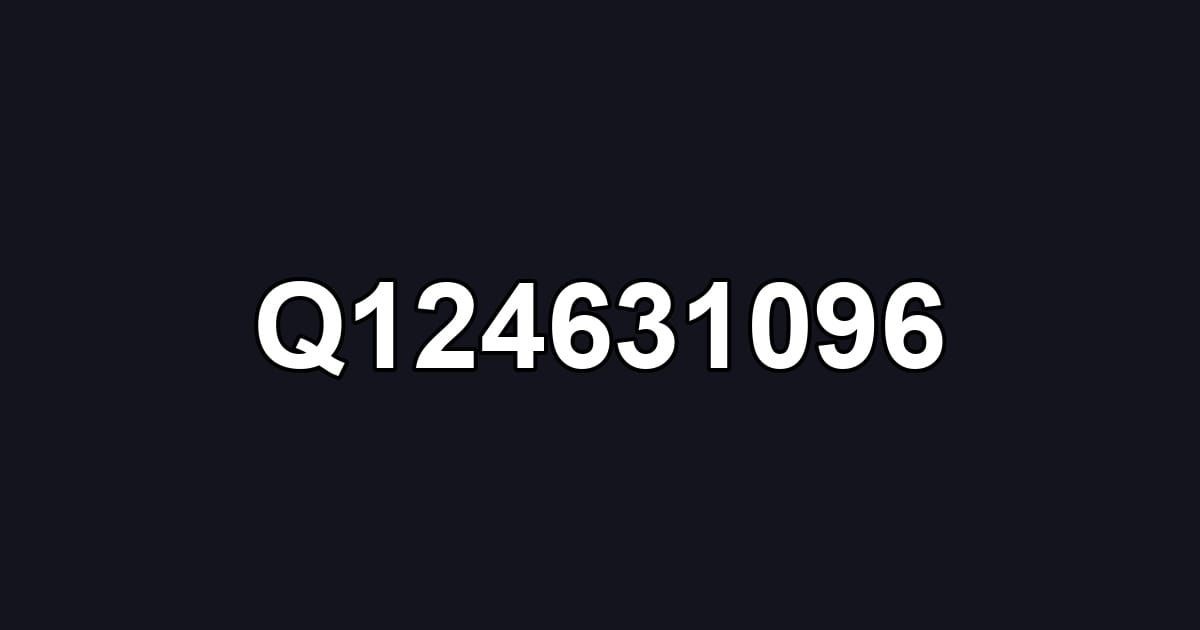 Q124631096