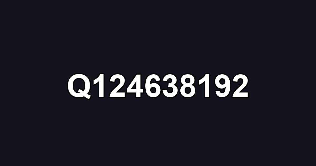 Q124638192