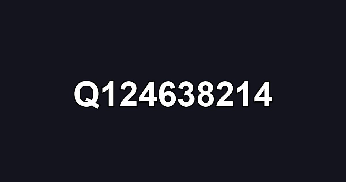 Q124638214