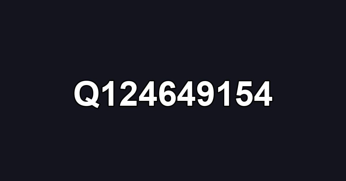 Q124649154