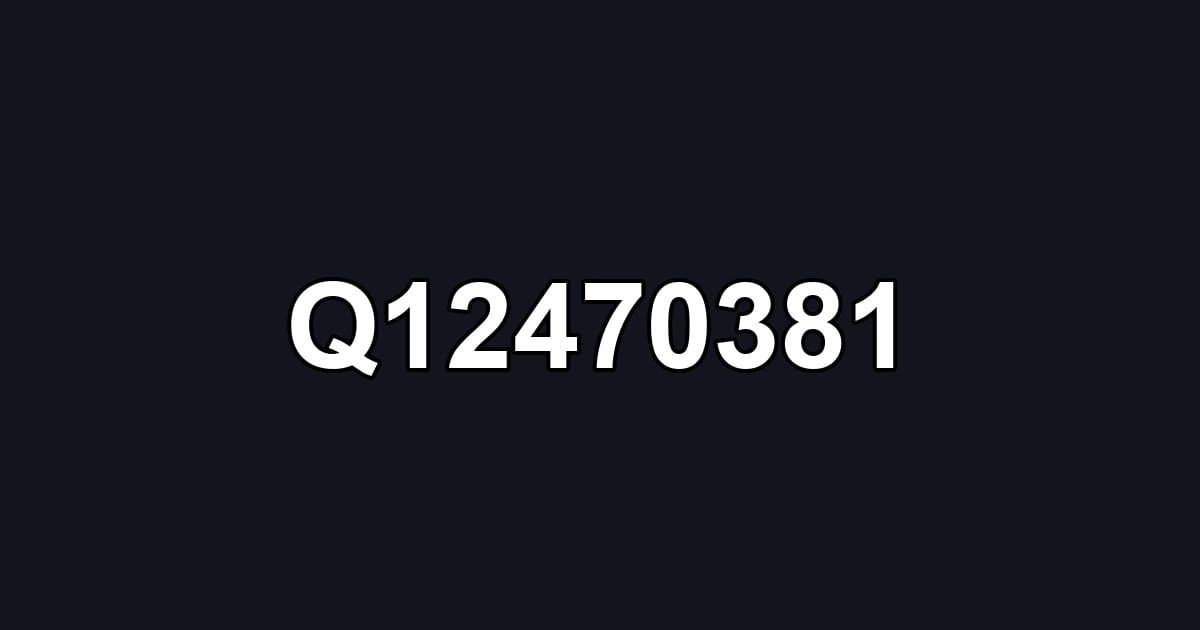 Q12470381