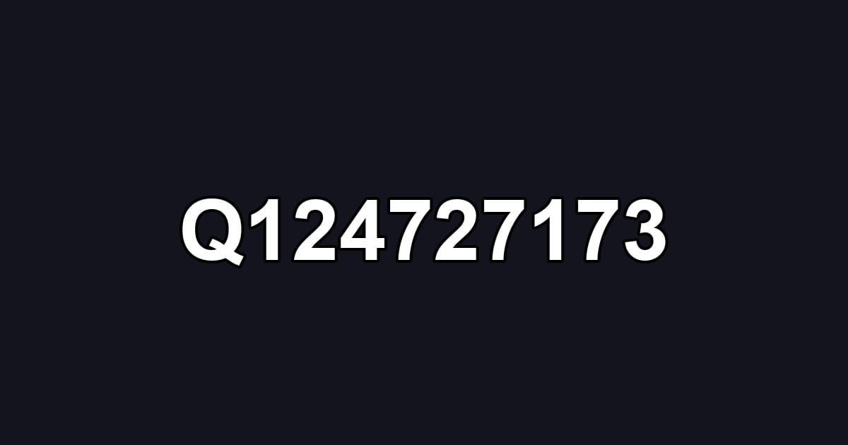 Q124727173
