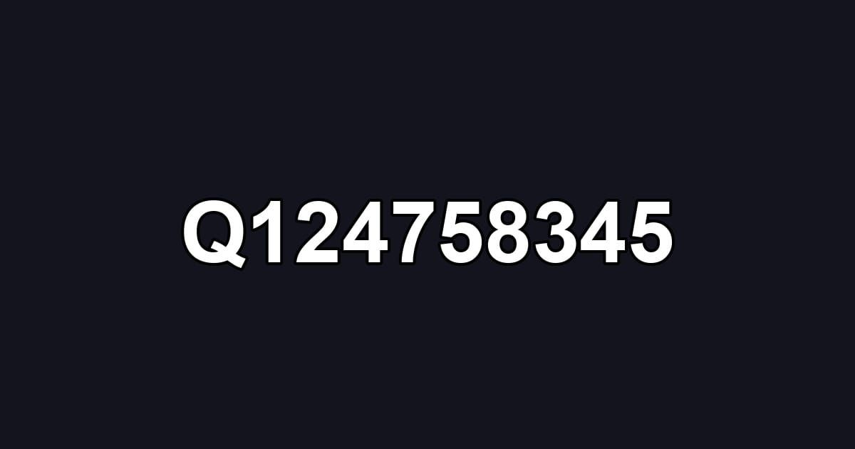 Q124758345