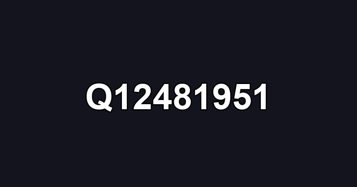 Q12481951