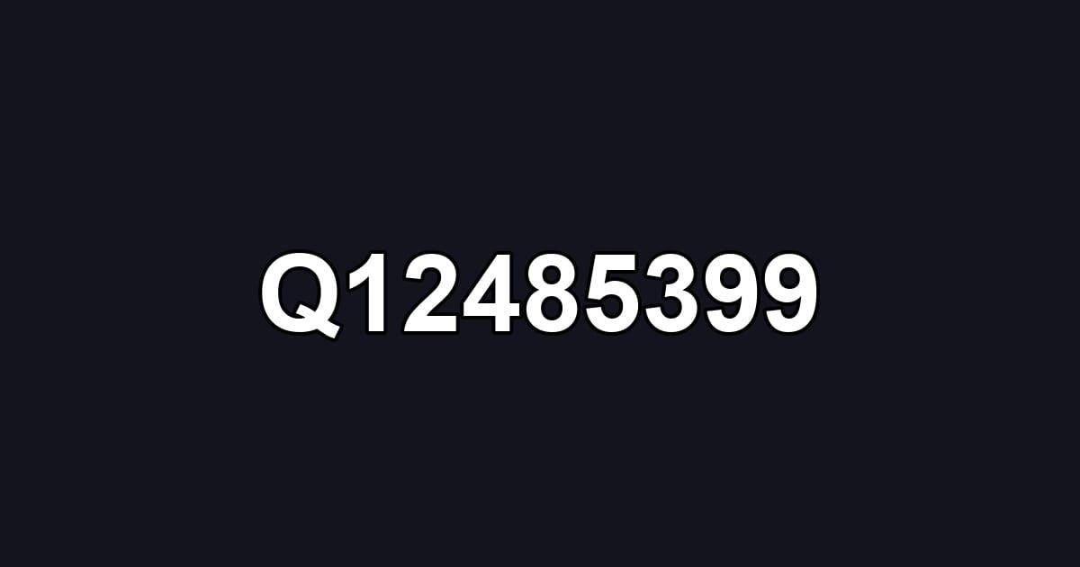 Q12485399