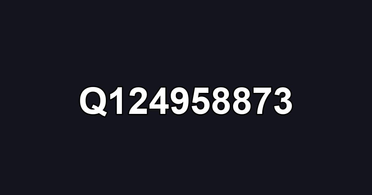 Q124958873