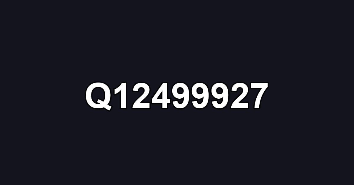 Q12499927