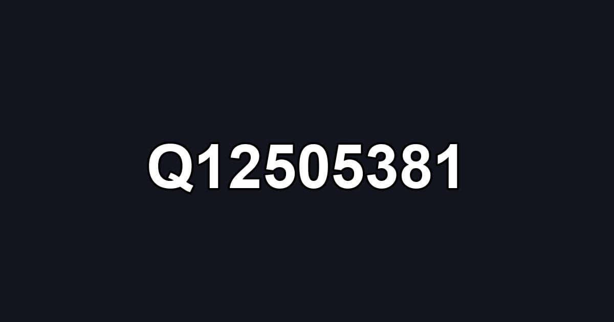 Q12505381