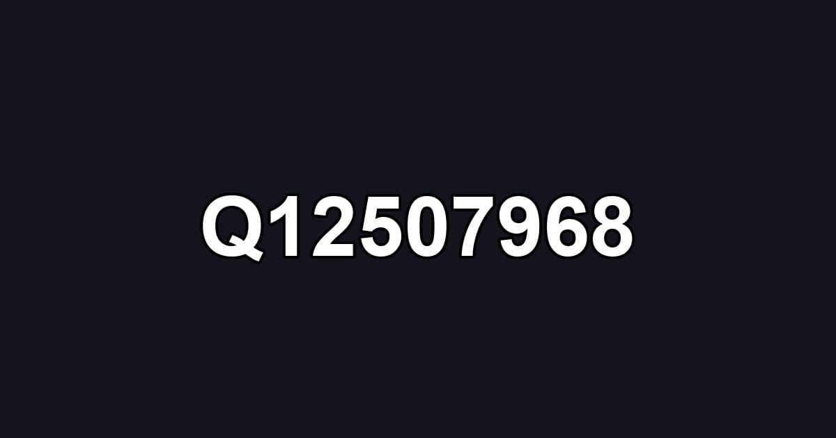 Q12507968