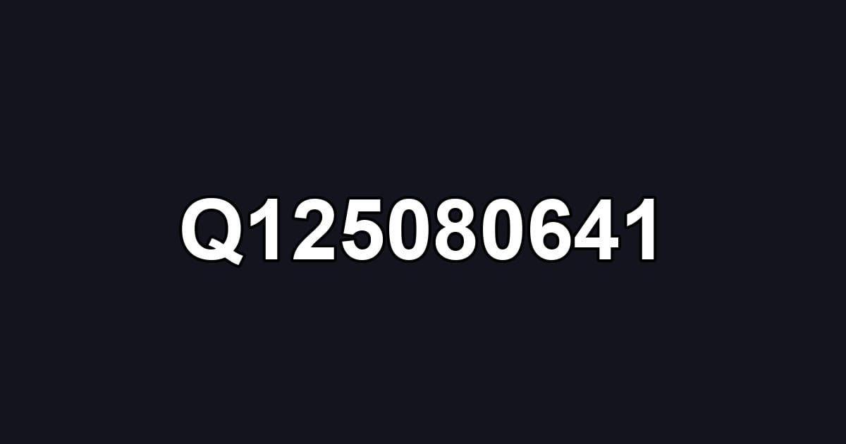 Q125080641
