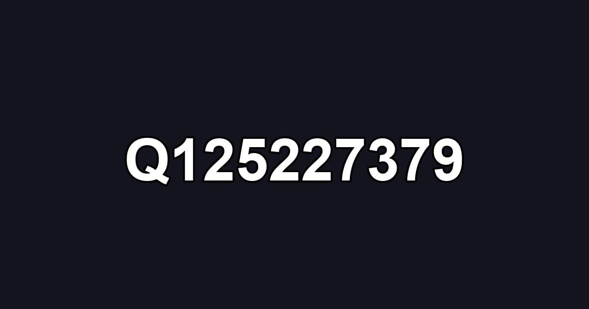Q125227379