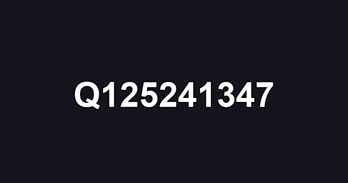 Q125241347