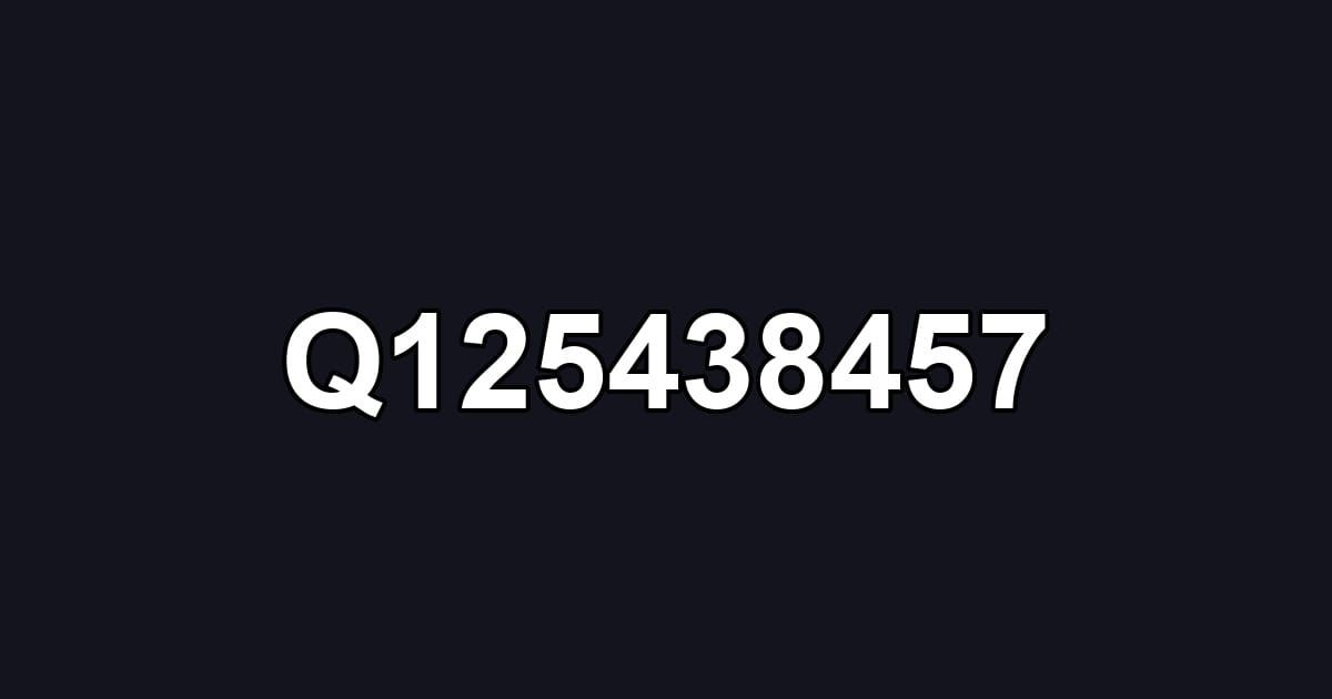Q125438457