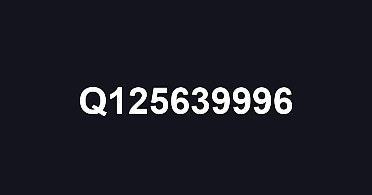 Q125639996