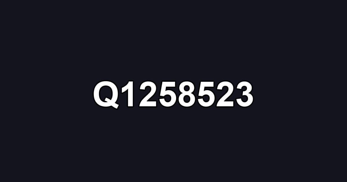 Q1258523