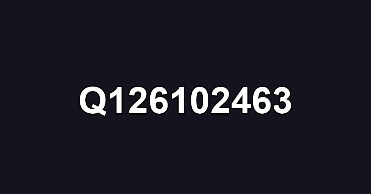 Q126102463