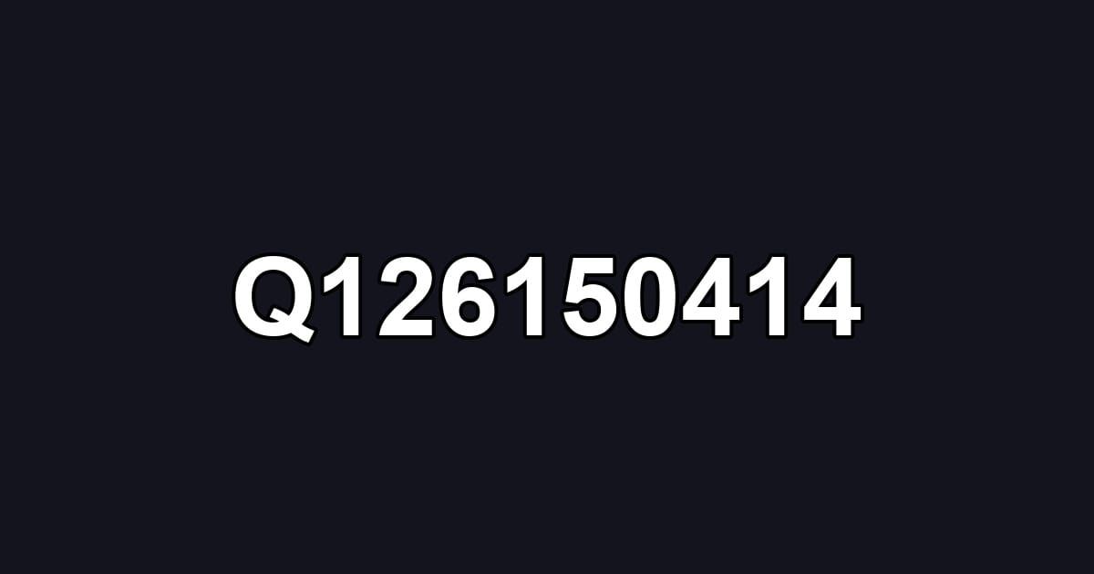 Q126150414