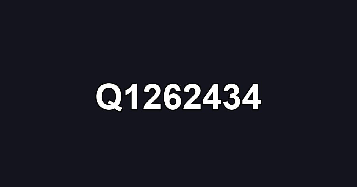 Q1262434