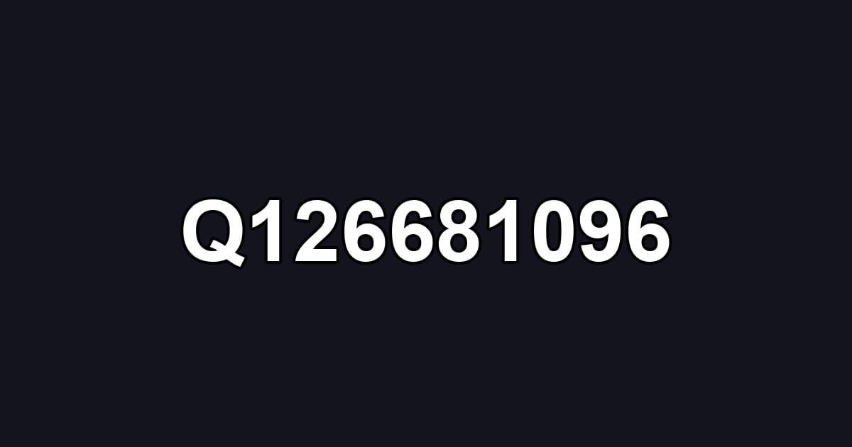 Q126681096