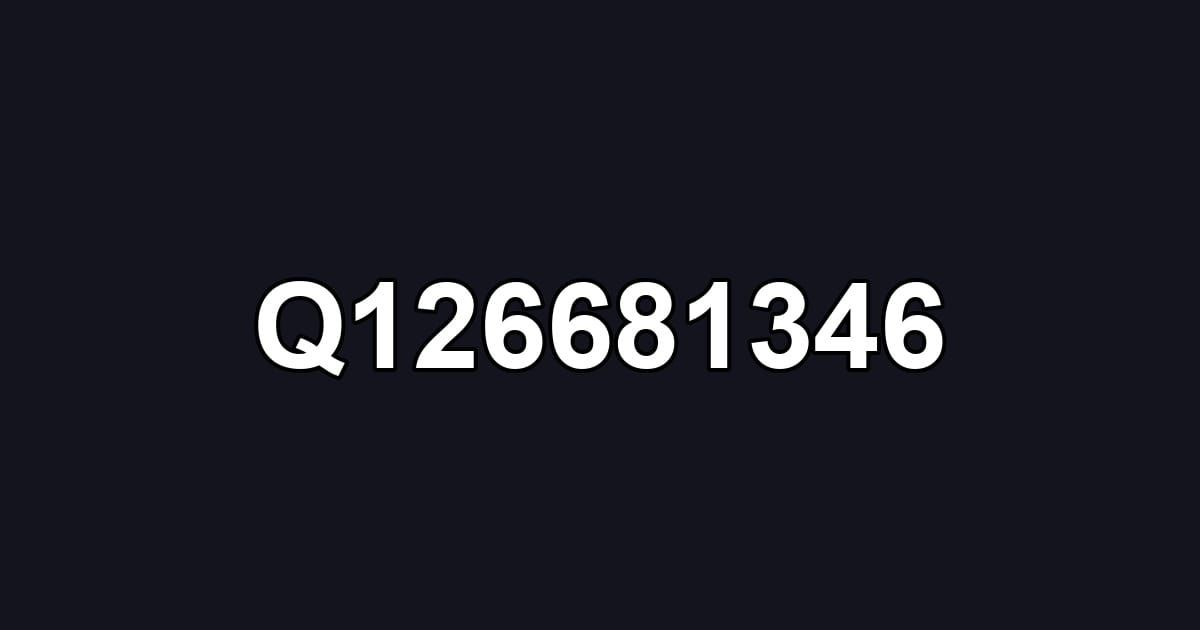 Q126681346