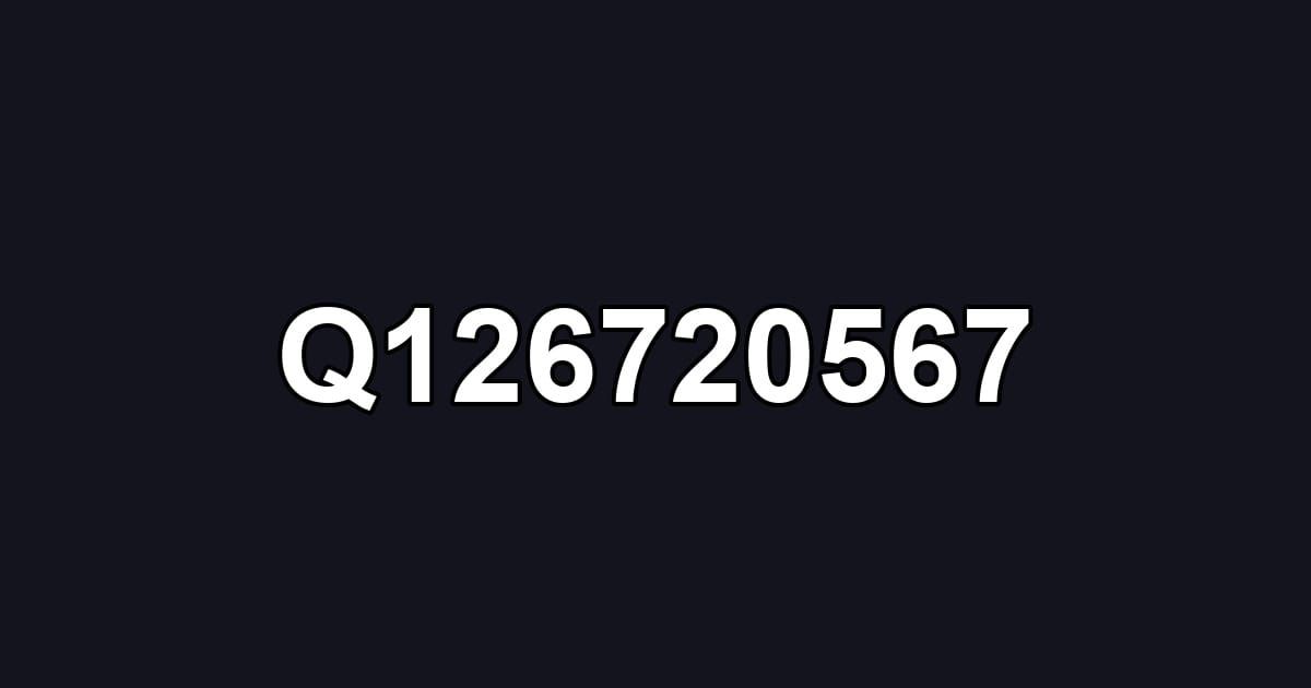 Q126720567