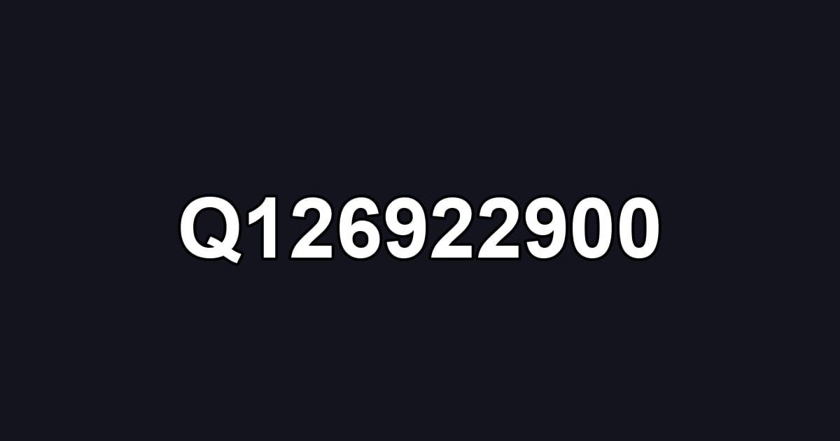 Q126922900