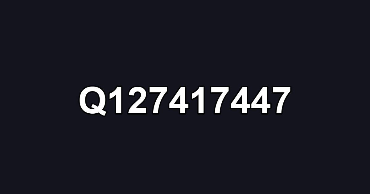Q127417447